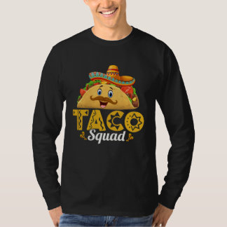 T-shirt Taco Squad Mexican Food Lover Funny Tacos 7