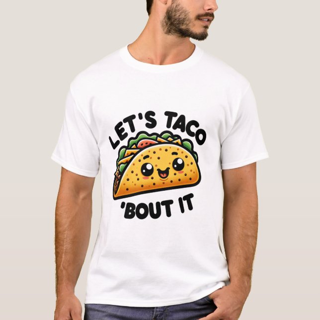 T-shirt Taco Talk  (Devant)