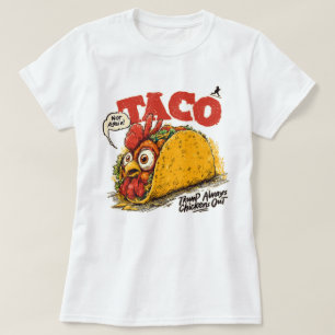 T-shirt TACO Trump chasse toujours les poulets de la polit