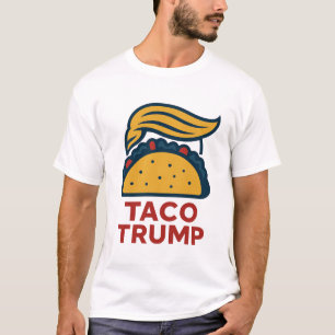 T-shirt Taco Trump : Mashup politique amusant