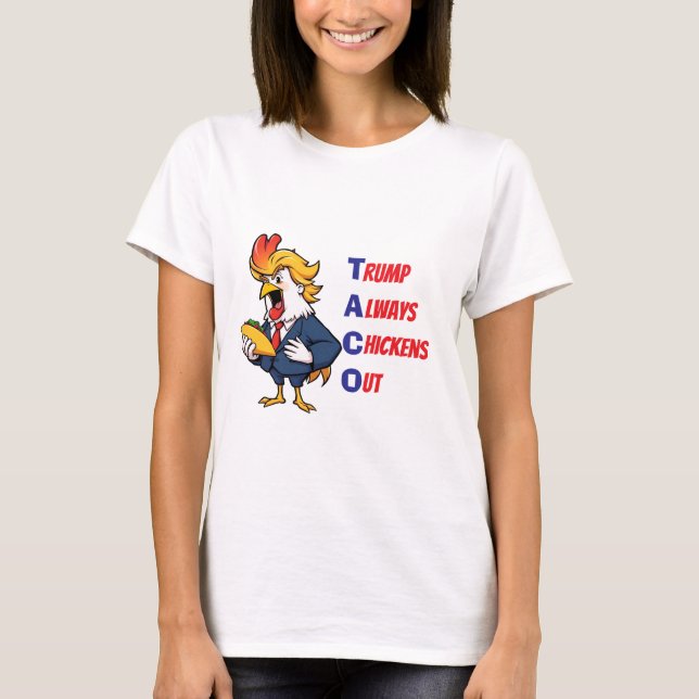 T-shirt Taco Trump poulet (Devant)