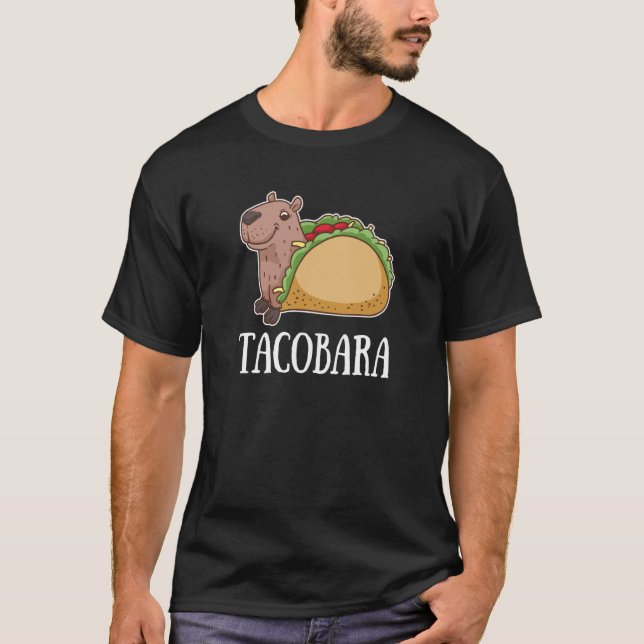 T-shirt Tacobara Capybara pour Taco (Devant)