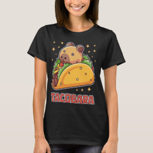 T-shirt Tacobara Funny Capybara Tacos Mardi Nourriture Mex