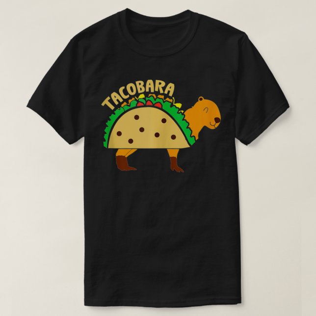 T-shirt Tacobara Taco Capybara  (Design devant)