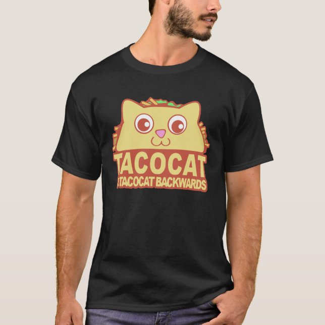 T-shirt Tacocat à l'envers (Devant)