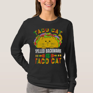 T-shirt Tacocat Écrit À L'Arrière Est Tacocat Pour Taco Et