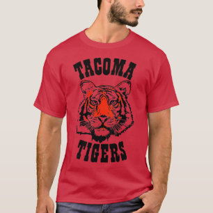 T-shirt Tacoma Tigers MiLB Team FadedDistressed Style1