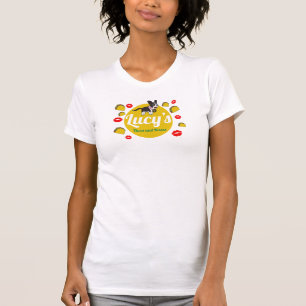 T-shirt Tacos and Kisses de Lucy - Femmes