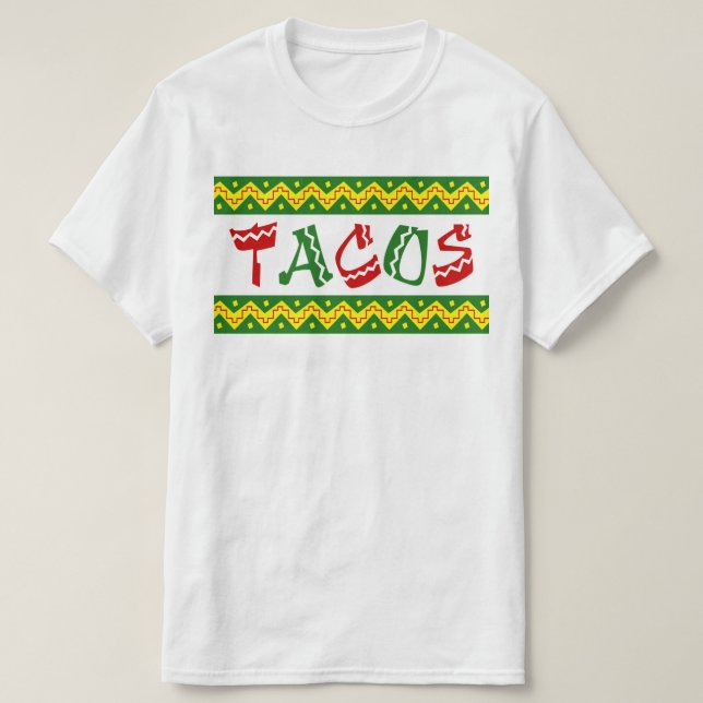T-shirt tacos arriba (Design devant)