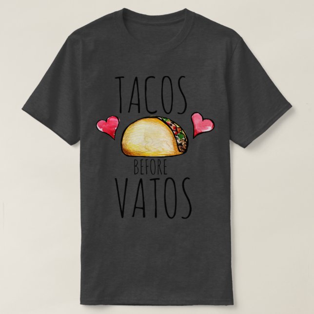 T-shirt Tacos Avant Vatos8 (Design devant)