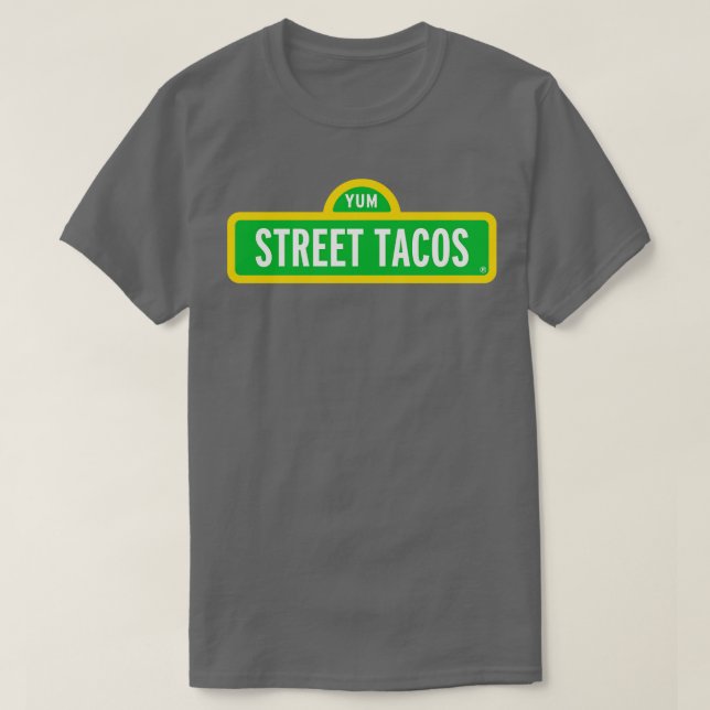 T-SHIRT TACOS DE RUE (Design devant)
