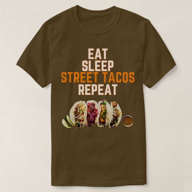 T-shirt Tacos de rue (Design devant)