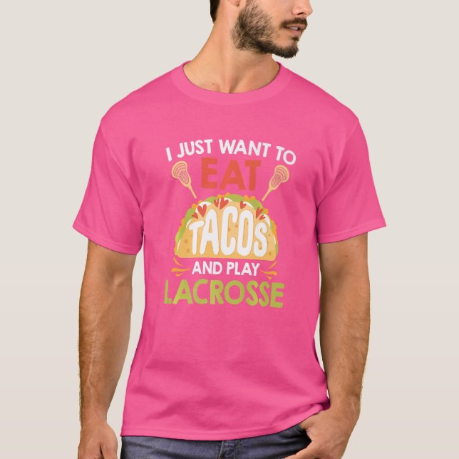 T-shirt Tacos Et Crosse (Devant)