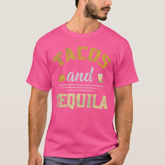 T-shirt Tacos et tequila Garçon drôle