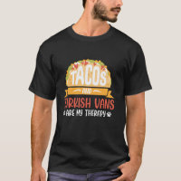TACOS ET VANS TURCS SONT MON THÉRAPIE Drôle Cat Da