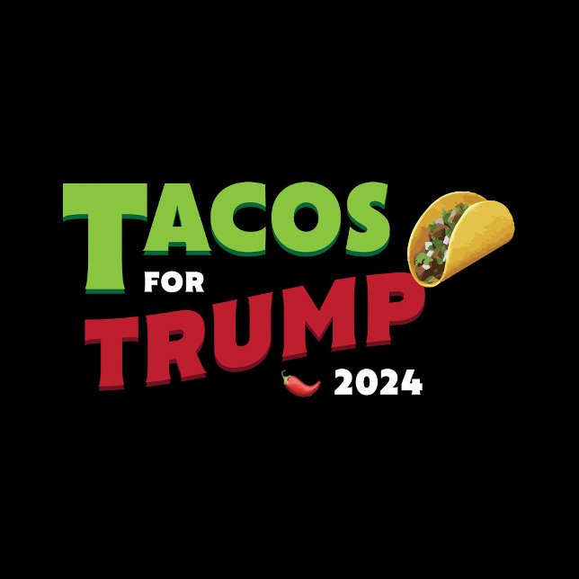 T-shirt Tacos pour Trump 2024 TEE OFFICIEL (Créateur téléchargé)