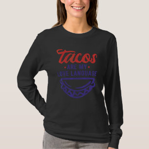 T-shirt Tacos sont mes amours Langue Veggies et tacos de v
