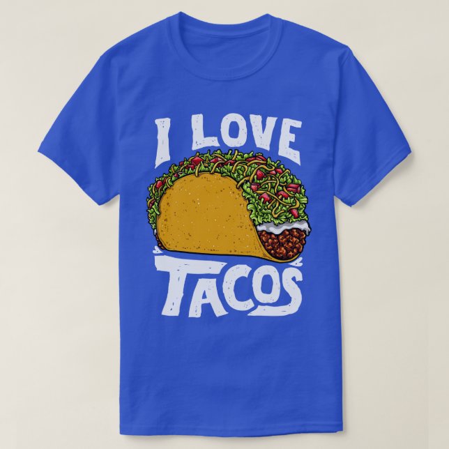 T-shirt Tacos Taco Lover mexicain (Design devant)