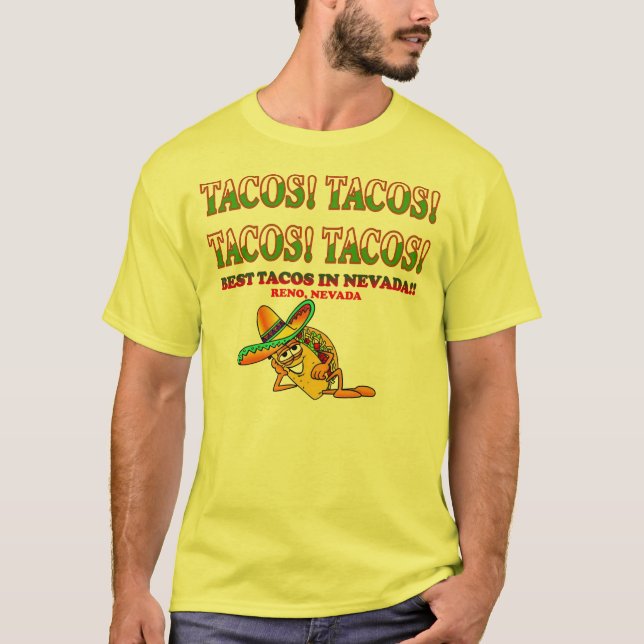 T-SHIRT TACOS ! TACOS ! TACOS ! TACOS ! (Devant)