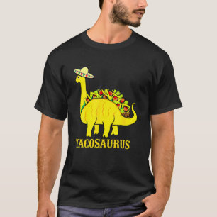 T-shirt Tacosaurus Cinco De Mayo Drôle Taco Dinosaure Cade