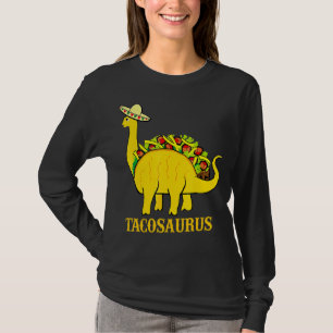 T-shirt Tacosaurus Cinco De Mayo Funny Taco Dinosaur 3
