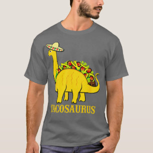 T-shirt Tacosaurus Cinco de Mayo Funny Taco Dinosaur Cadea