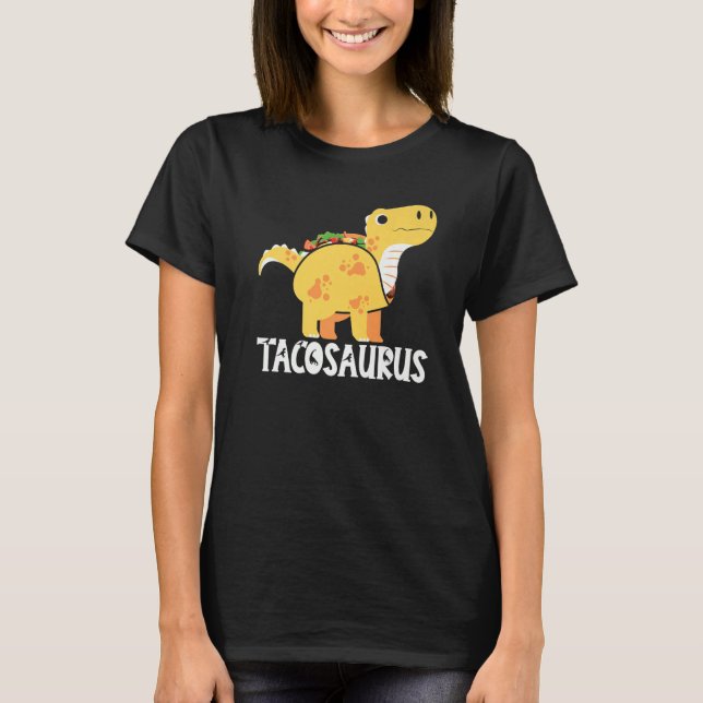 T-shirt Tacosaurus Cinco de Mayo Mexican Taco Dino TRex Bo (Devant)