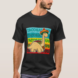 T-shirt Tacosaurus Cinco De Mayo Sombrero Taco Rex Fiesta