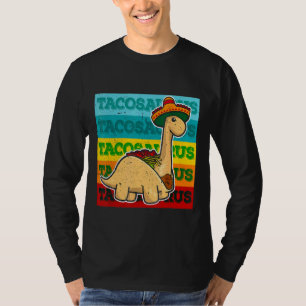 T-shirt Tacosaurus Cinco De Mayo Sombrero Taco Rex Fiesta
