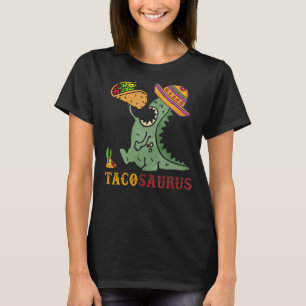 T-shirt Tacosaurus Cinco De Mayo Taco Dinosaur 1