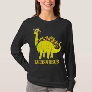T-shirt Tacosaurus Cinco De Mayo Taco Dinosaur Tee