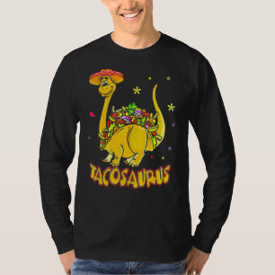 T-shirt Tacosaurus Rex Dinosaur Taco Kids Cinco De Mayo Pa