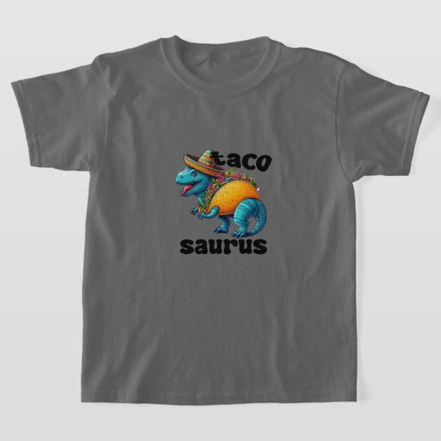 T-shirt Tacosaurus Taco Dinosaur (Poser)