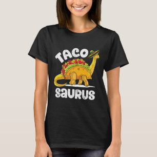 T-shirt Tacosaurus Taco Dinosaur T Rex Funny Cinco De Mayo