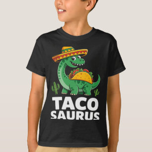 T-shirt Tacosaurus taco dinosaure dino drôle cinco de mayo