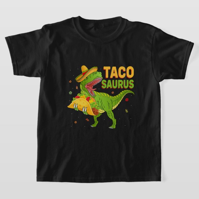 T-shirt Tacosaurus Taco Saurus Cinco de Mayo Funny Taco Di (Poser)