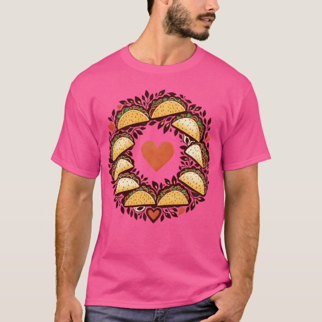 T-shirt Tacouesday amour drôle (Devant)