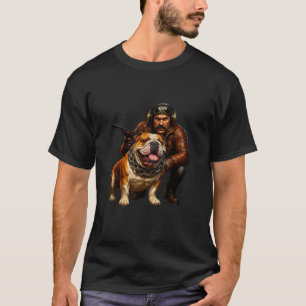 T-shirt Tactical Bond & Bulldog Tee – Duo Espion et Chien