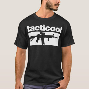 T-shirt Tacticool - blanc