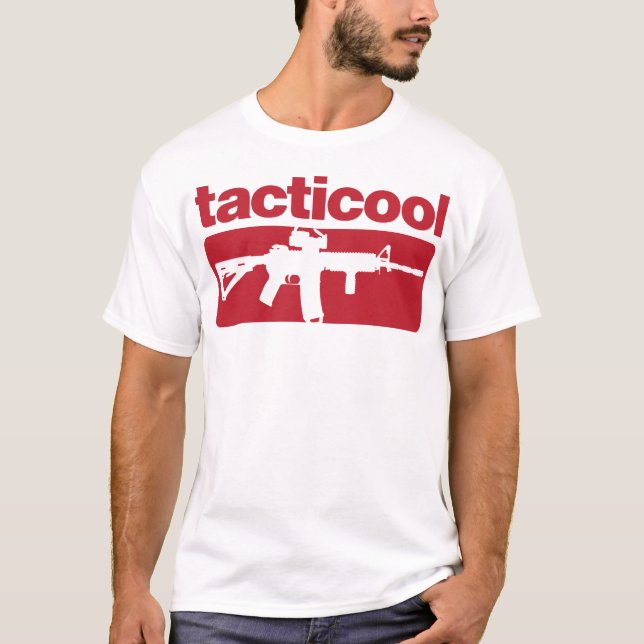 T-shirt Tacticool - rouge (Devant)