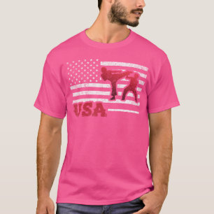T-shirt Tae Kwon Do American Flag Team Martial Arts Karate