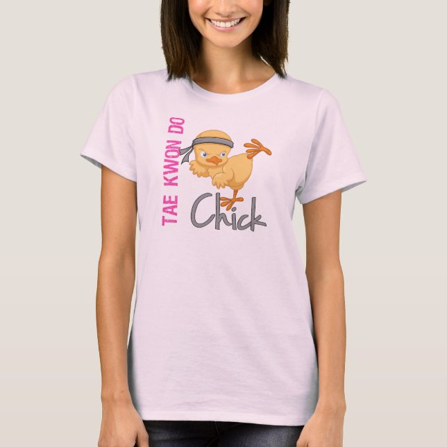 T-shirt Tae Kwon Do Chick (Devant)