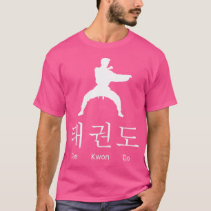 T-shirt Taekwondo Coréen Martial Art Tae Kwon Do
