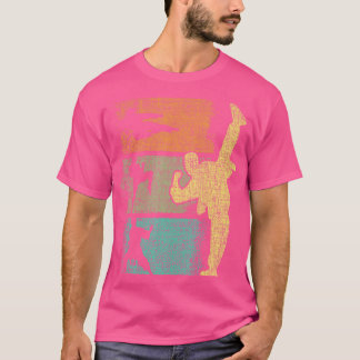 T-shirt Taekwondo Coréen Mixte Arts Martiaux Karaté Mixed
