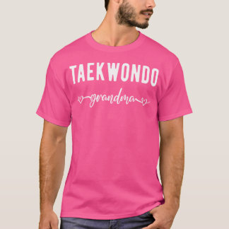 T-shirt Taekwondo grand-mère drôle grand-mère Taekwondo am