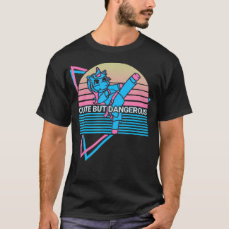 T-shirt Taekwondo Karaté Rétro Mignon Mais