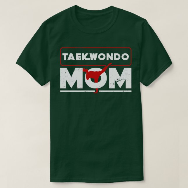 T-shirt Taekwondo Maman (Design devant)