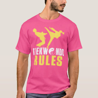 T-shirt Taekwondo Règles Taekwondo