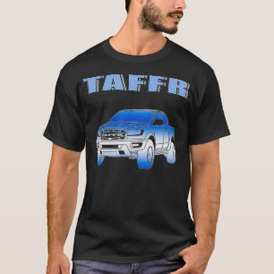 T-shirt TAFFR Funny Blue American Truck Cadeau