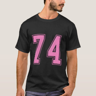 T-shirt Taffy K Numéro 74 Team Junior Sports Numéroté Unif